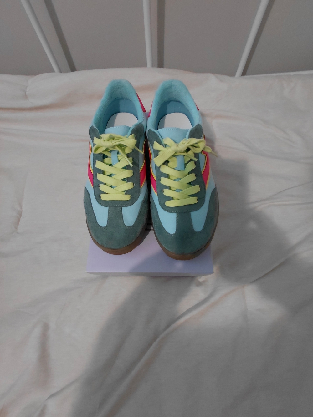Madden Girl Bright Multi Color Sneakers